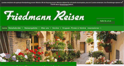 Desktop Screenshot of friedmann-reisen.de
